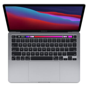MacBook Pro 2020 (Apple M1, 8-Core CPU, 8 Core GPU, 16 Core NE, 8GB, 256GB, Retina TT, Touch Bar, Touch ID, Two Thunderbolt USB 4 Ports, MYD82, Space Gray)