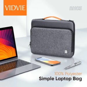 VidVie BH03  Simple Laptop Bag - Black 16-inch
