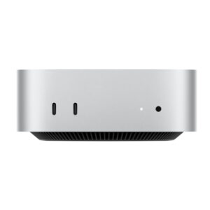 Mac Mini 2024 M4 Chip with 10-Core CPU,10 Core GPU,16-Core Neural Engine, 24GB RAM, 512GB SSD, Silver - MCYT4