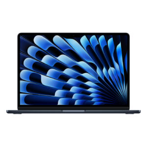 MacBook Air 2025 Apple M4 10Core CPU 10Core GPU 16 Core NE 16GB 1TB 15.3" Liquid Retina with TT , Touch ID, Two Thunderbolt USB 4 Ports, Magic KB English-Arabic MDG94 - Midnight